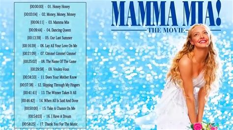 mamma mia songs youtube